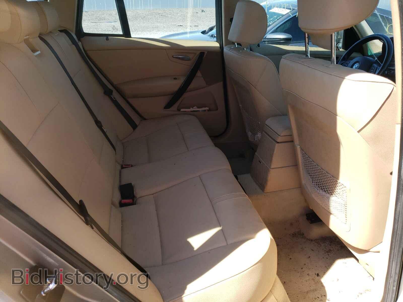 2007 BMW X3 - VIN: WBXPC93477WF10755 - Фото 6