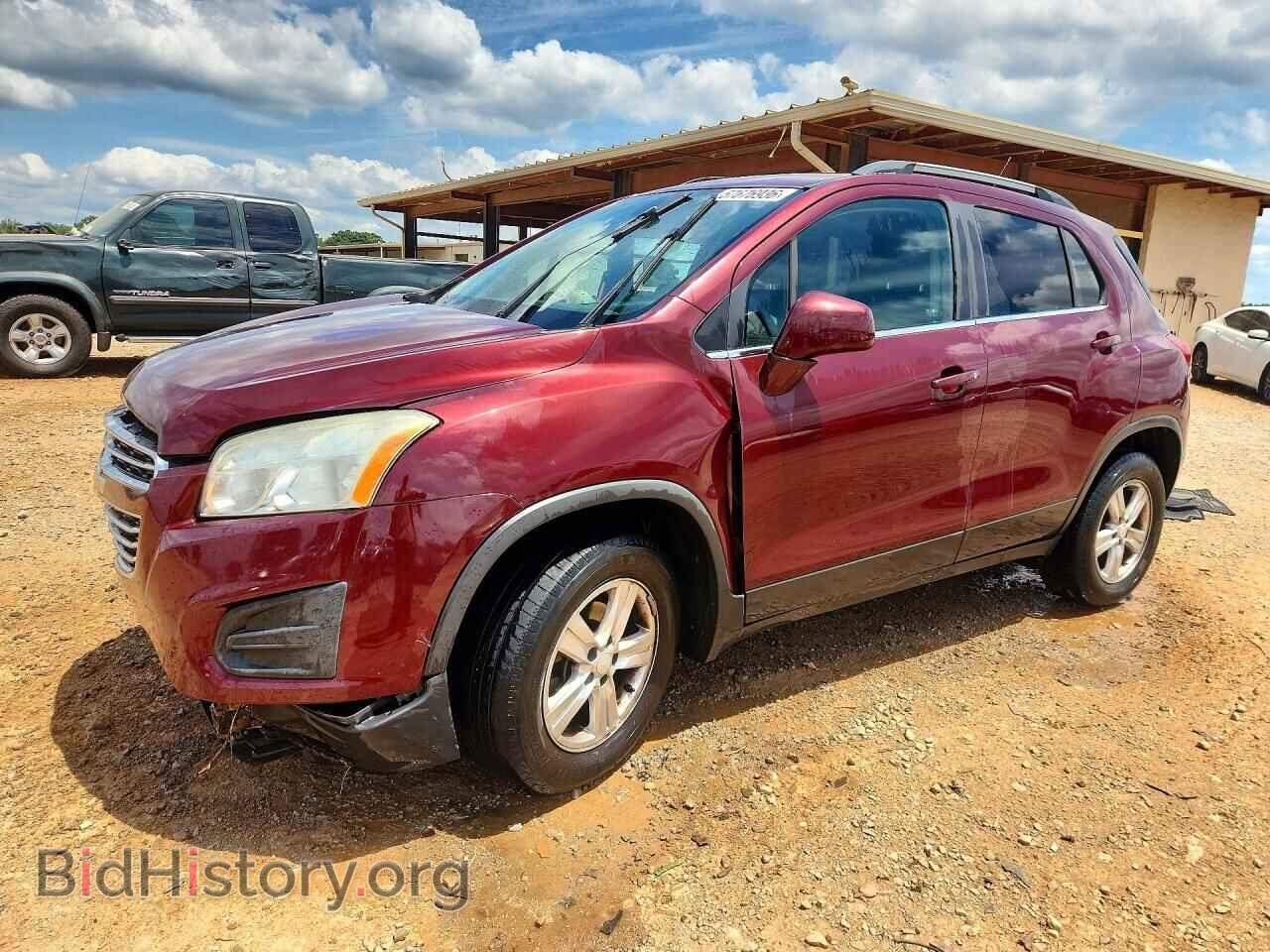 Фотография 3GNCJPSB6GL189467 - CHEVROLET TRAX 2016