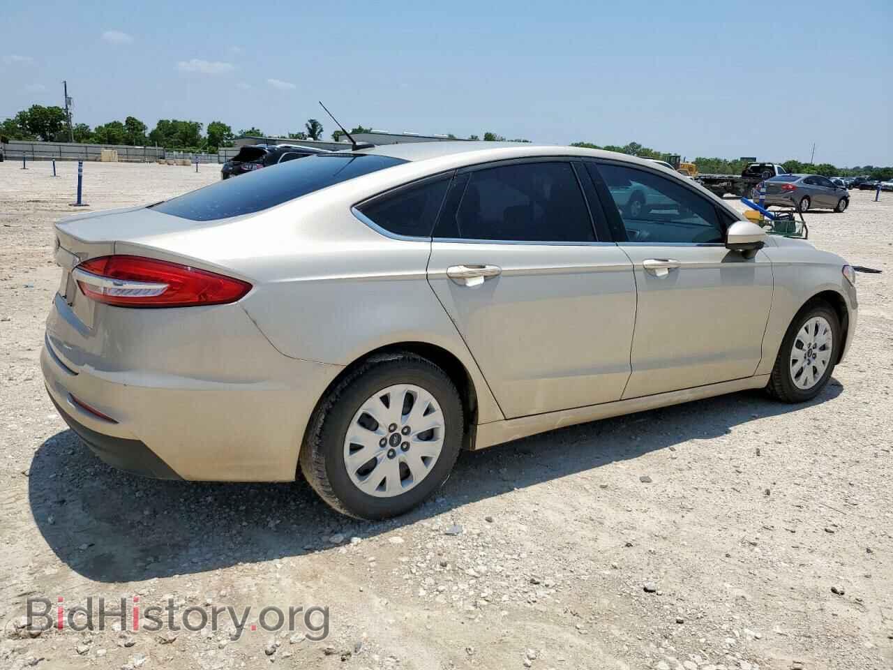 2019 FORD FUSION - VIN: 3FA6P0G75KR198768 - Фото 3