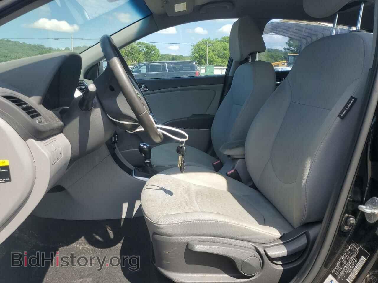 2012 HYUNDAI ACCENT - VIN: KMHCU5AE2CU044616 - Фото 7