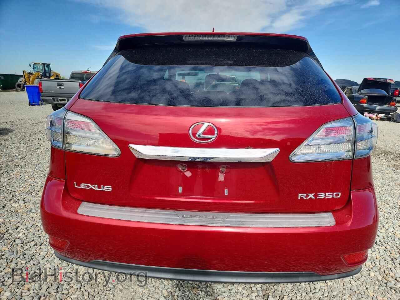 2010 LEXUS RX350 - VIN: 2T2BK1BA5AC024408 - Фото 6