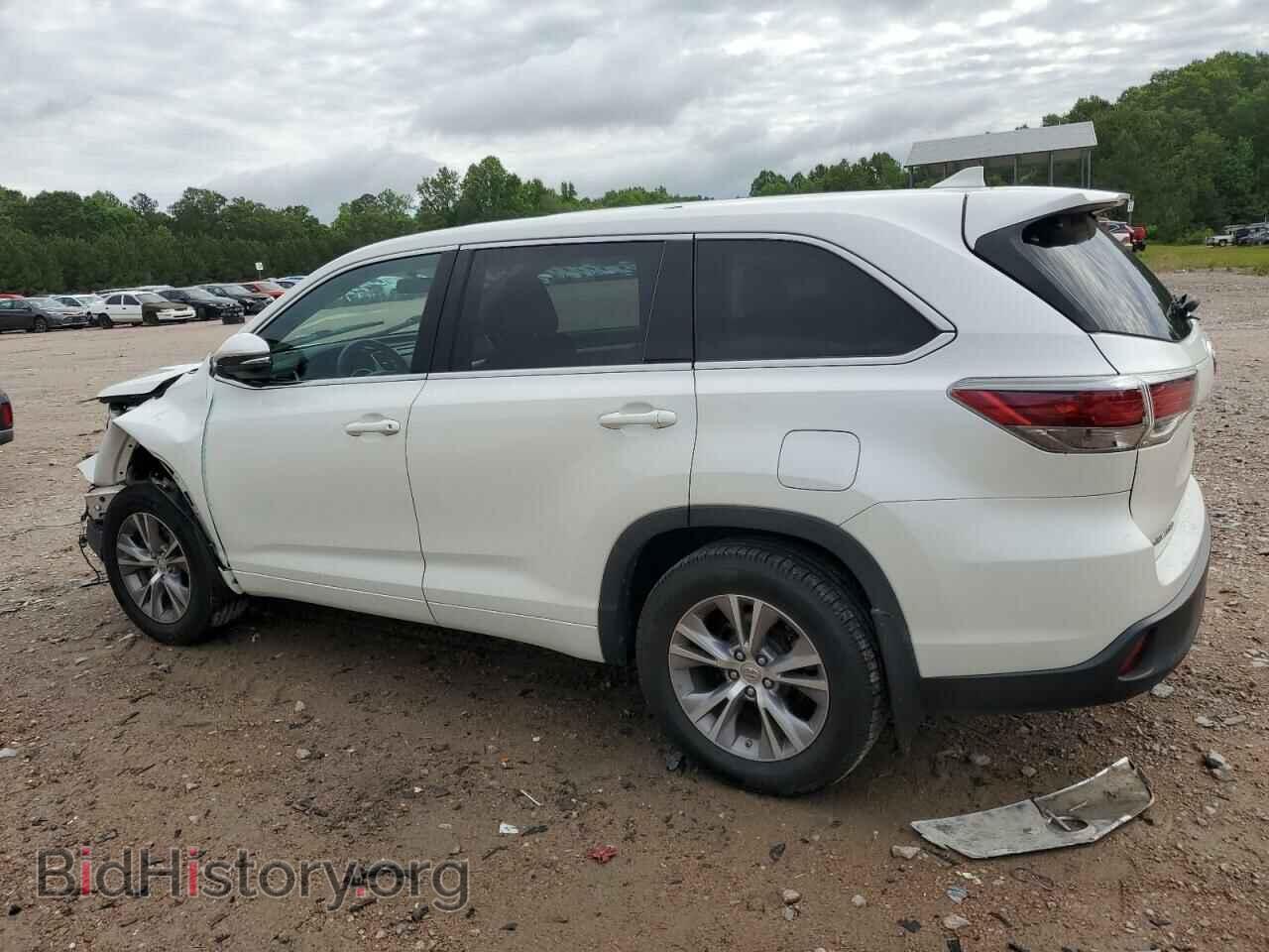 2015 TOYOTA HIGHLANDER - VIN: 5TDBKRFH4FS073477 - Фото 2