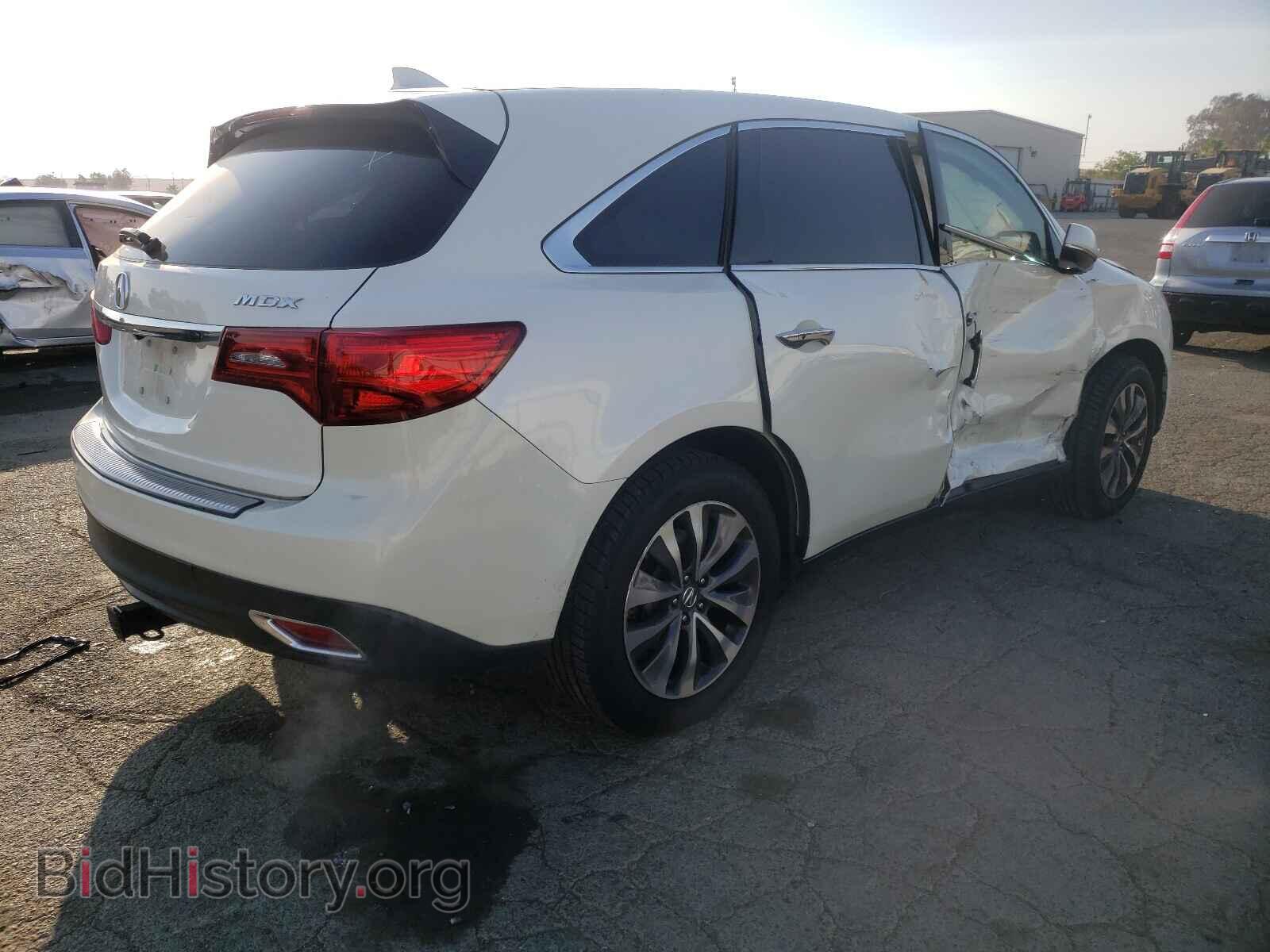 2014 ACURA MDX - VIN: 5FRYD3H44EB015267 - Фото 4