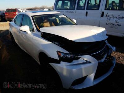 2014 Lexus IS IS 250, белый — VIN JTHBF1D27E5002443, Copart