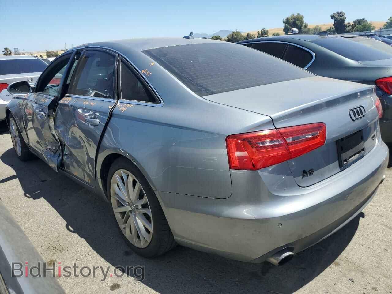 2012 AUDI A6 - VIN: WAUGGAFC5CN120771 - Фото 2