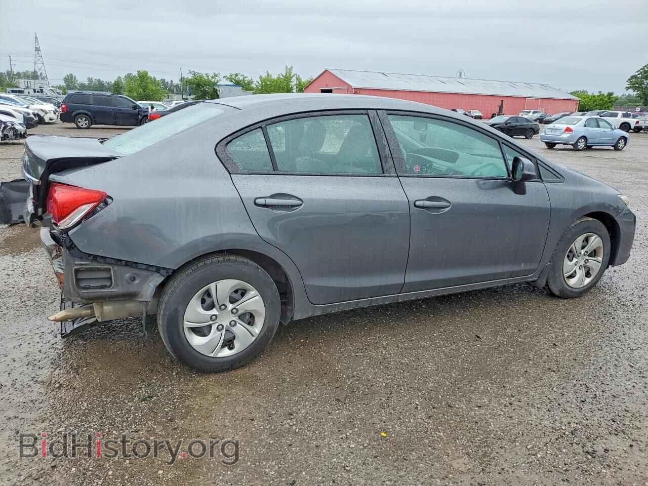 2013 HONDA CIVIC - VIN: 2HGFB2F44DH108375 - Фото 3