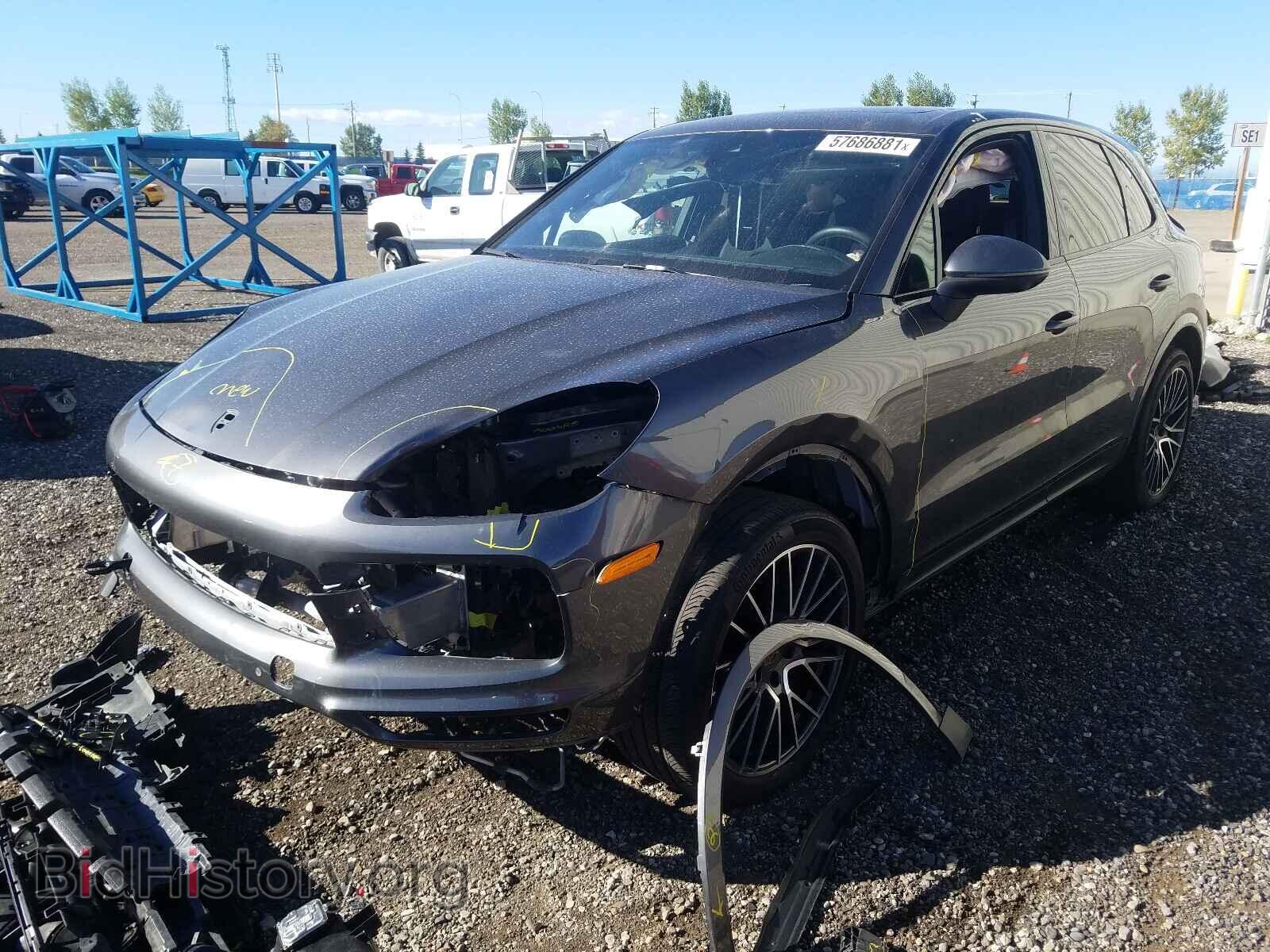 2020 PORSCHE CAYENNE - VIN: WP1AA2AY2LDA10848 - Фото 2