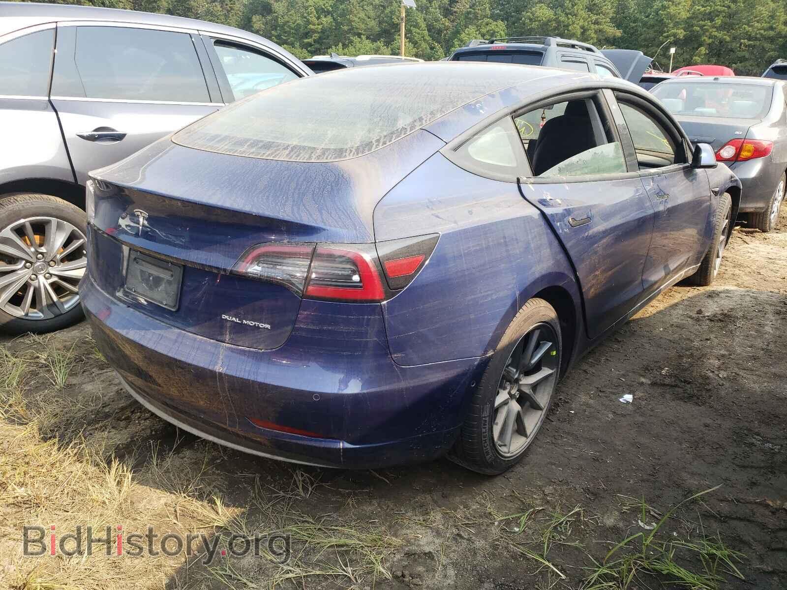 2021 TESLA MODEL 3 - VIN: 5YJ3E1EB4MF992701 - Фото 4