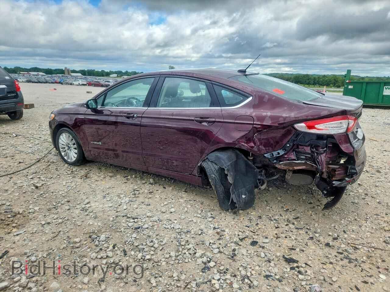 2013 FORD FUSION - VIN: 3FA6P0LU3DR366289 - Фото 2