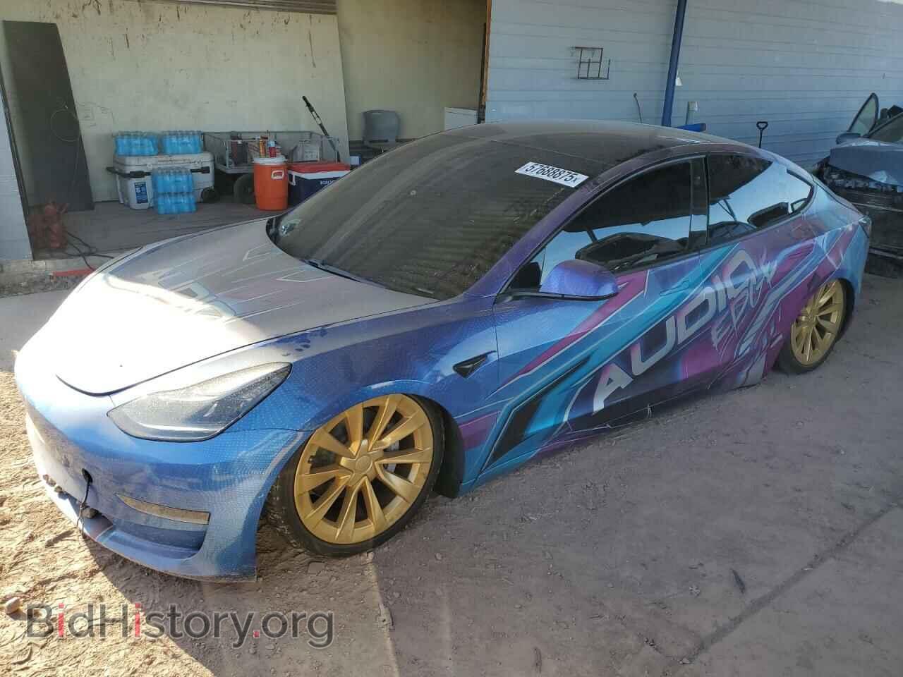Фотография 5YJ3E1EA1MF990816 - TESLA MODEL 3 2021