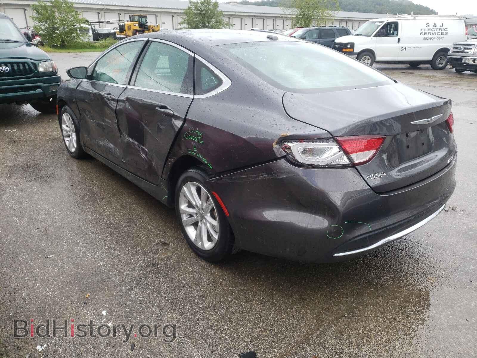 2016 CHRYSLER 200 - VIN: 1C3CCCAB1GN106996 - Фото 3
