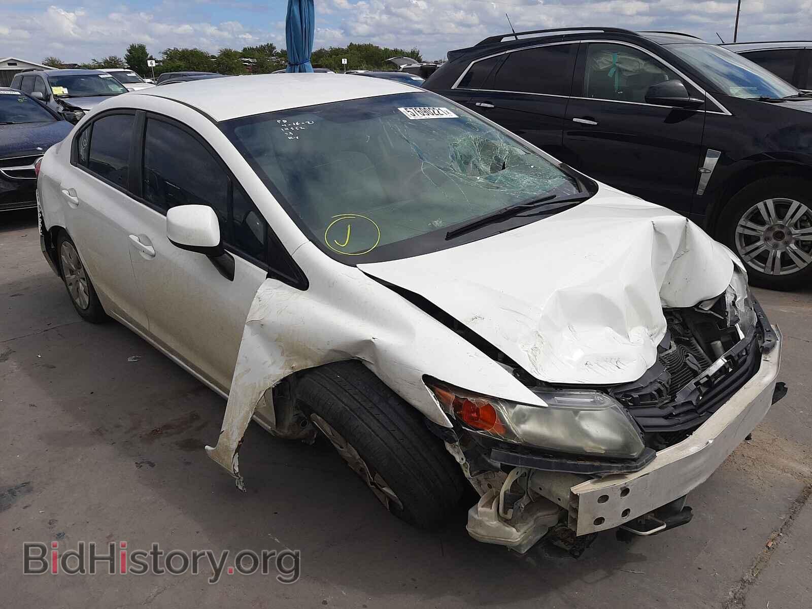 Фотография 2HGFB2F59CH558367 - HONDA CIVIC 2012