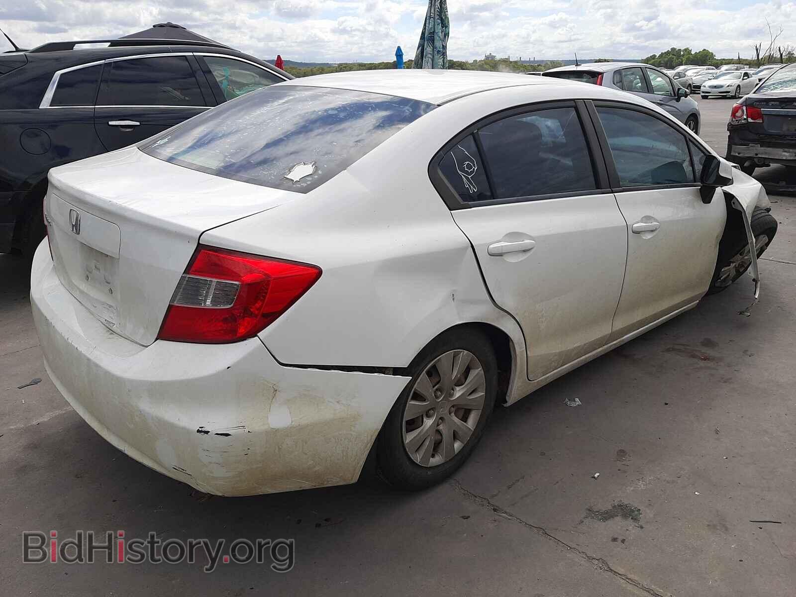 2012 HONDA CIVIC - VIN: 2HGFB2F59CH558367 - Фото 4