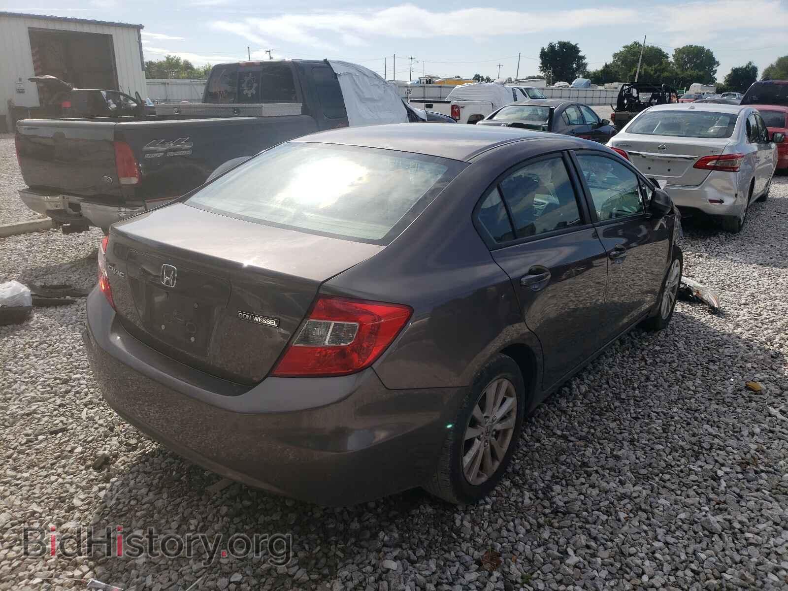 2012 HONDA CIVIC - VIN: 2HGFB2F86CH541021 - Photo 4