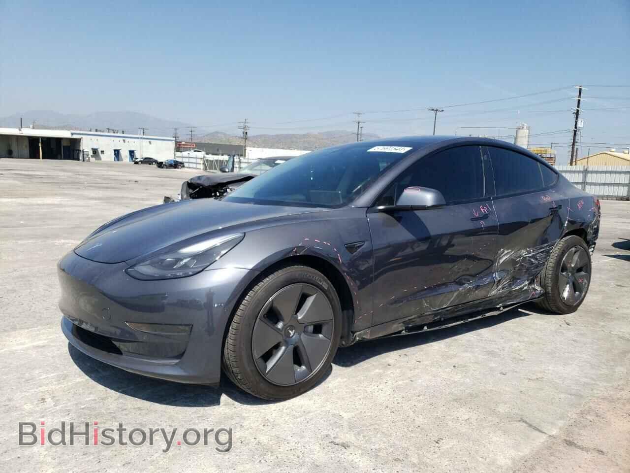 Photo 5YJ3E1EA6MF067697 - TESLA MODEL 3 2021