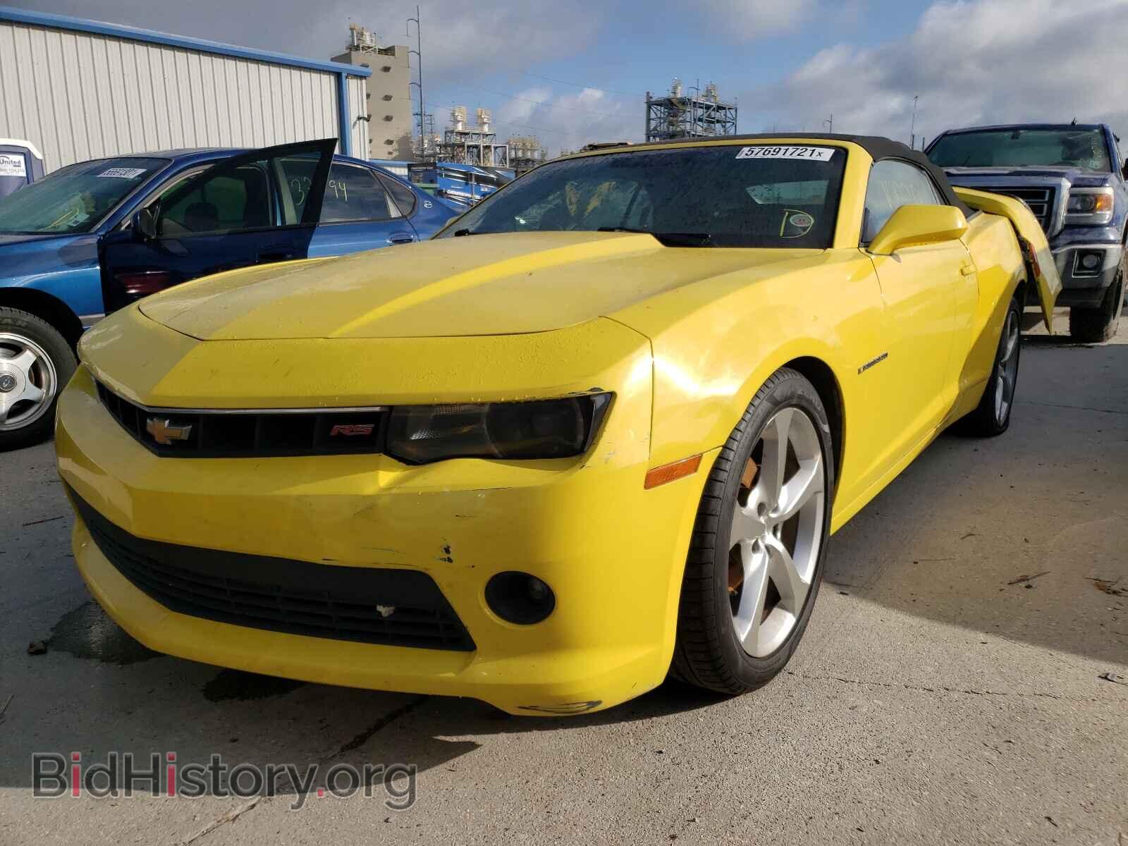 2015 CHEVROLET CAMARO - VIN: 2G1FD3D31F9287733 - Фото 2