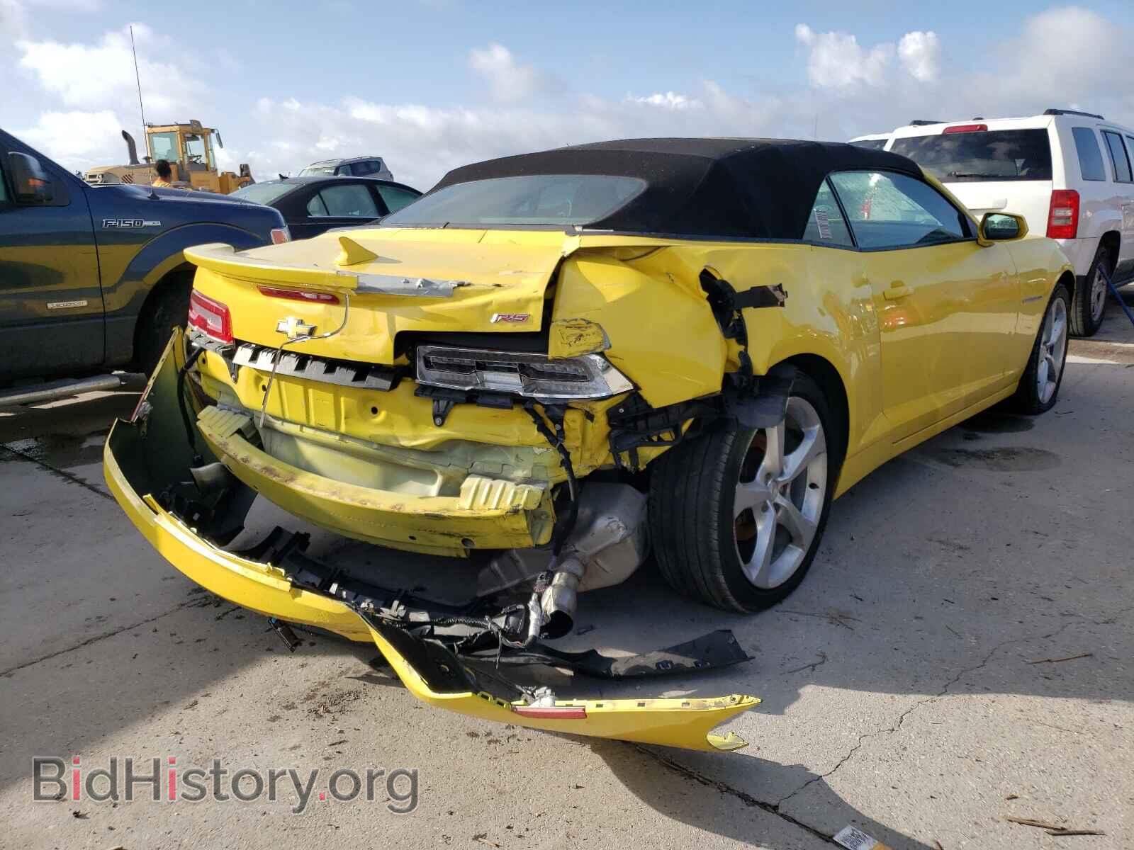 2015 CHEVROLET CAMARO - VIN: 2G1FD3D31F9287733 - Фото 4