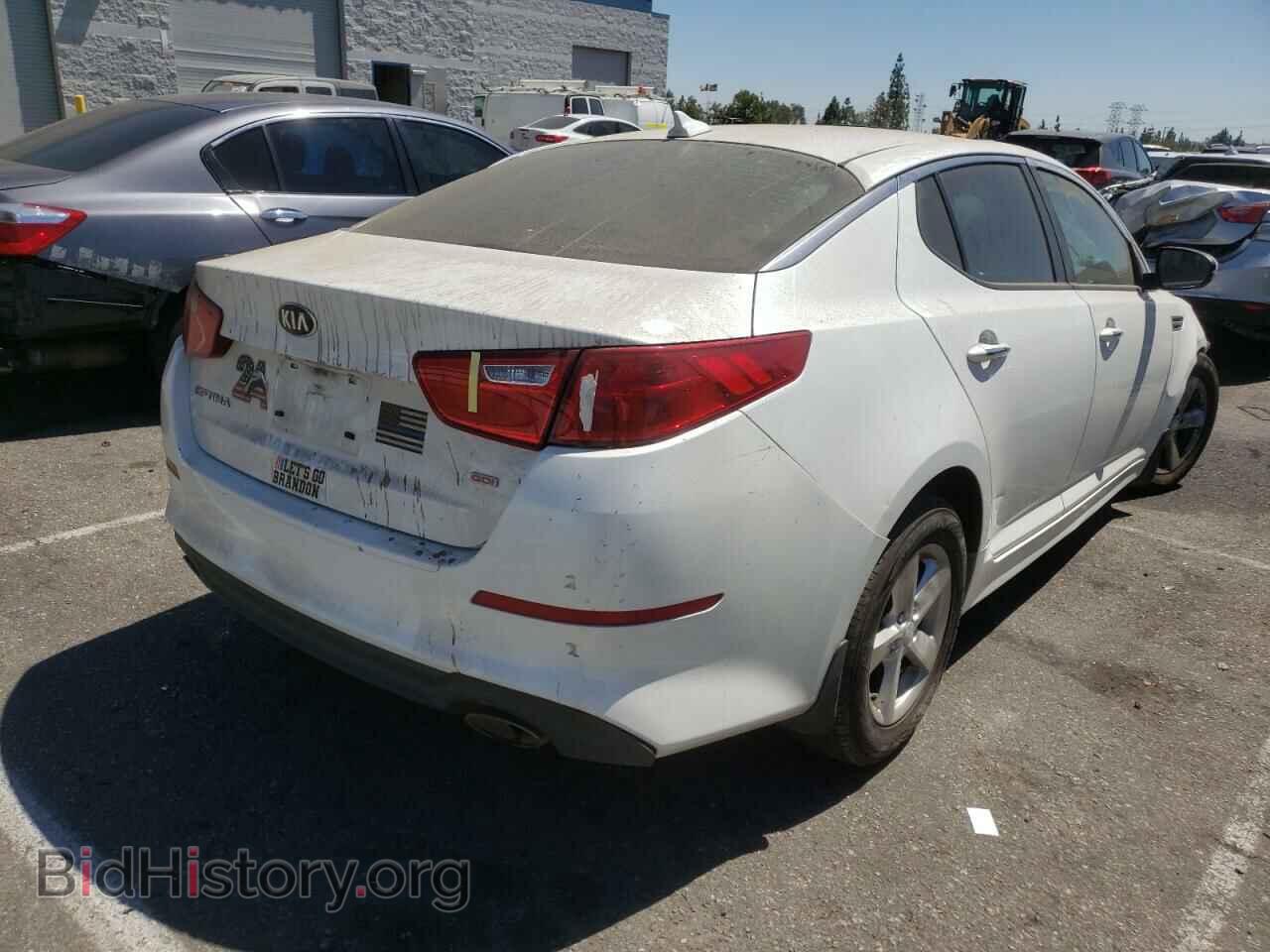 2015 KIA OPTIMA - VIN: KNAGM4A77F5643184 - Фото 4