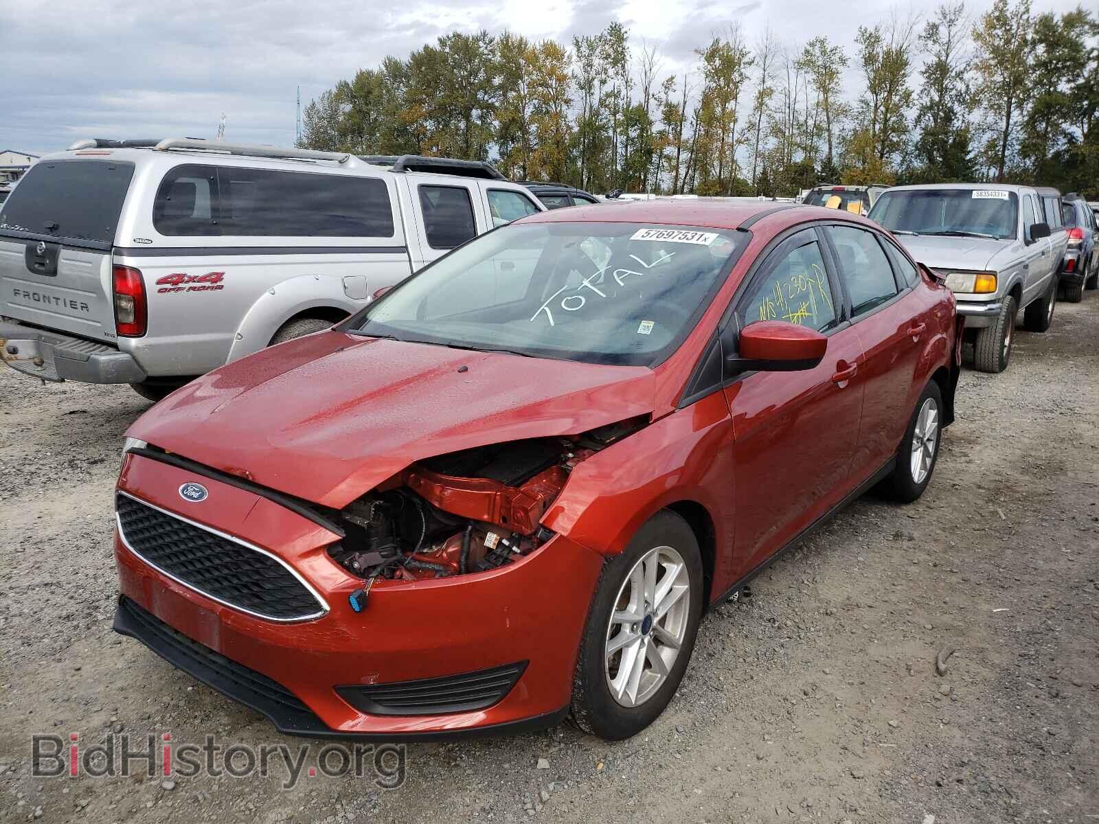 2018 FORD FOCUS - VIN: 1FADP3FEXJL323253 - Фото 2