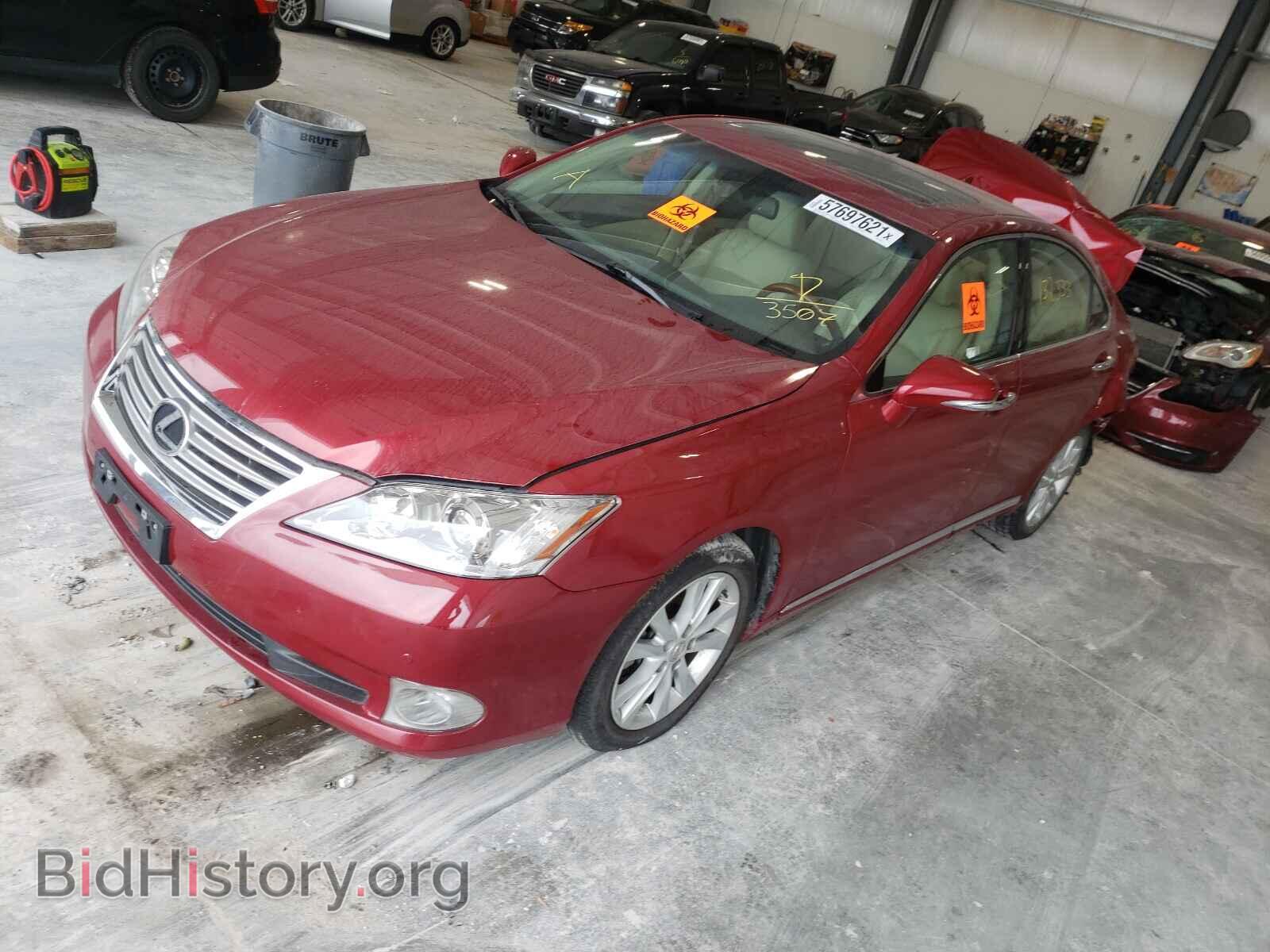 2011 LEXUS ES350 - VIN: JTHBK1EG5B2443507 - Фото 2