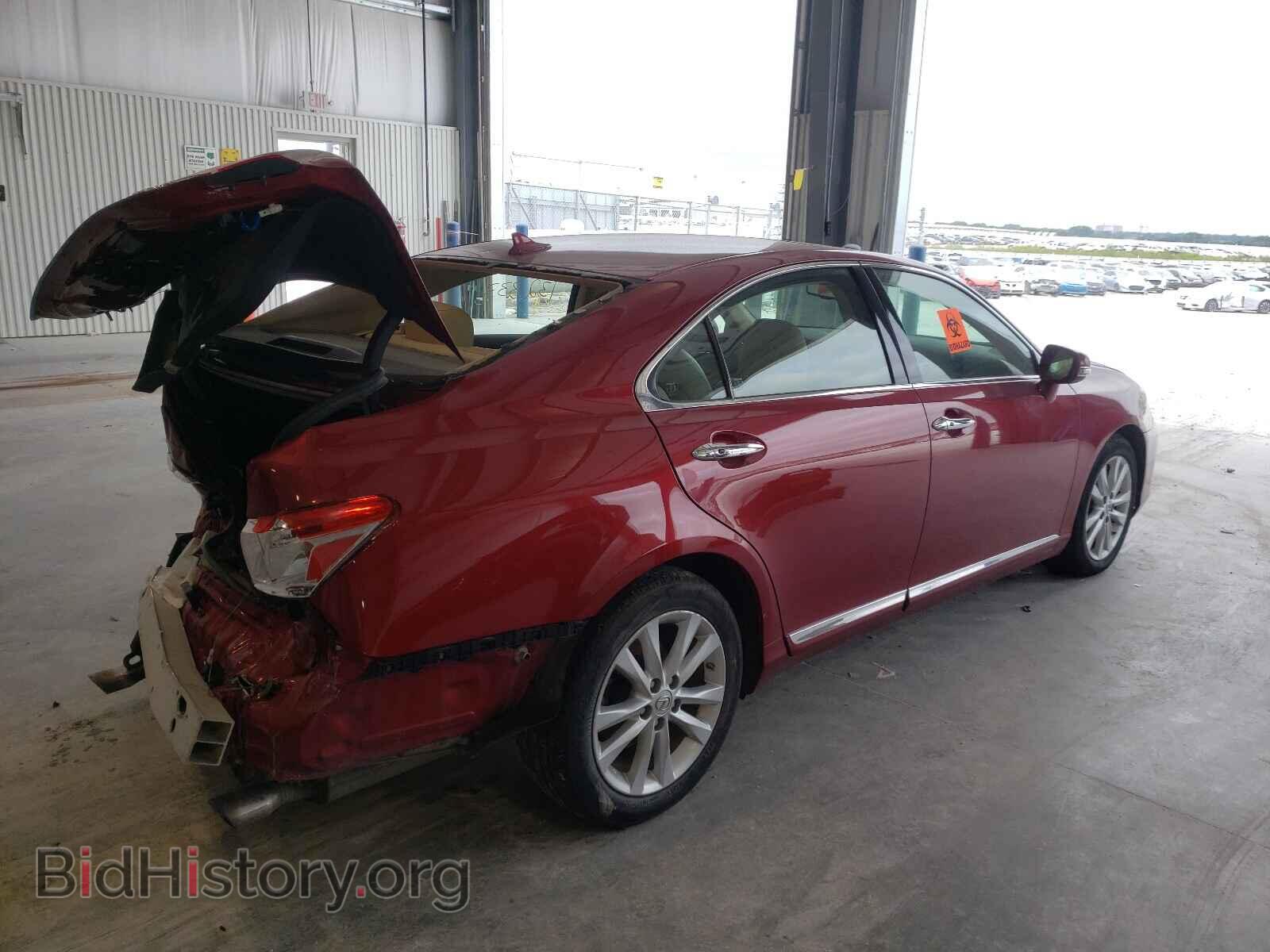 2011 LEXUS ES350 - VIN: JTHBK1EG5B2443507 - Фото 4