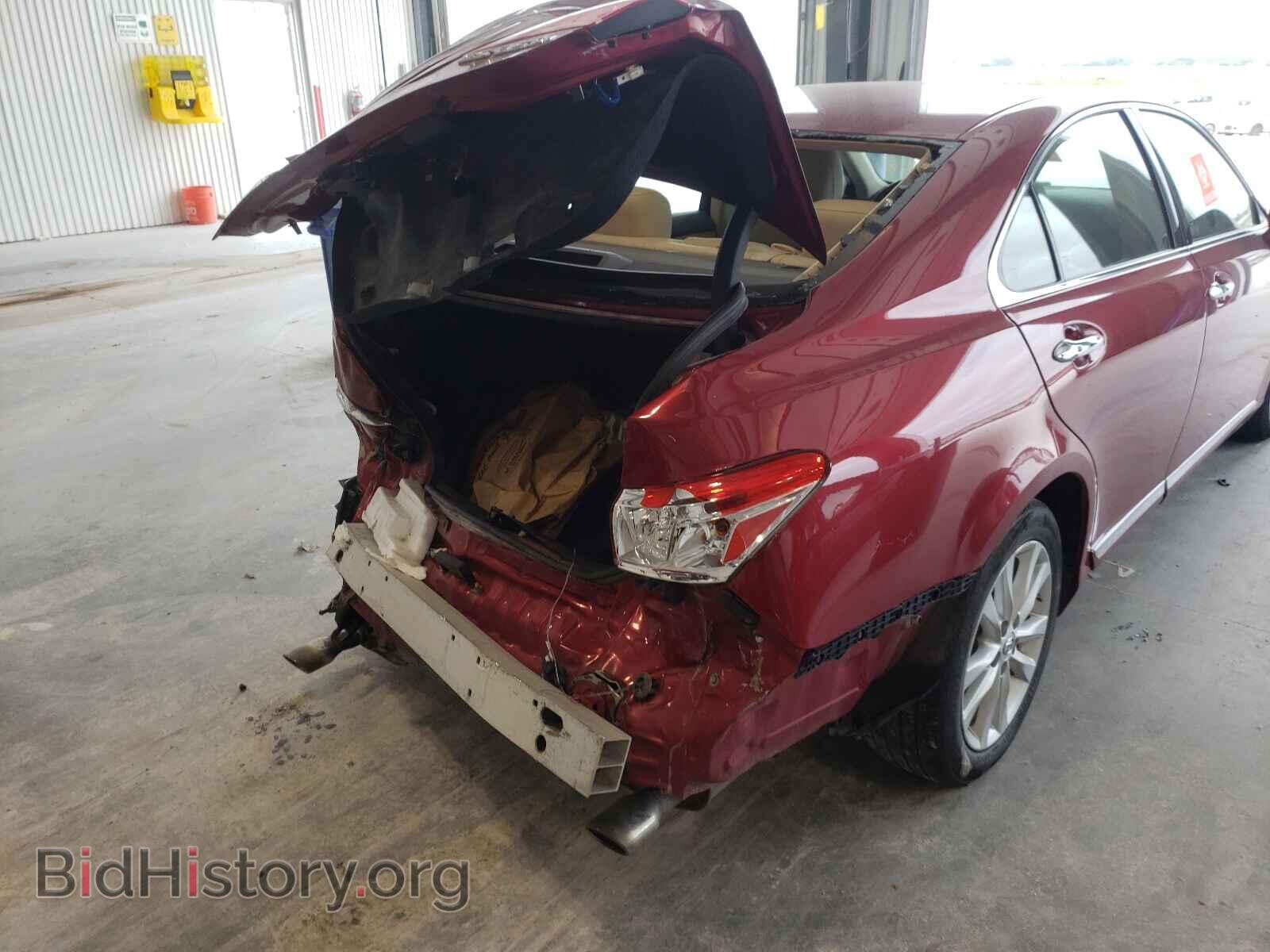 2011 LEXUS ES350 - VIN: JTHBK1EG5B2443507 - Фото 9