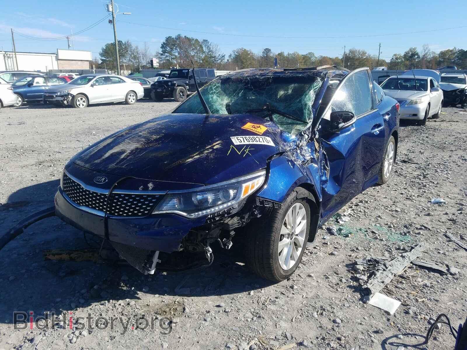 2018 KIA OPTIMA - VIN: 5XXGU4L35JG188661 - Фото 2