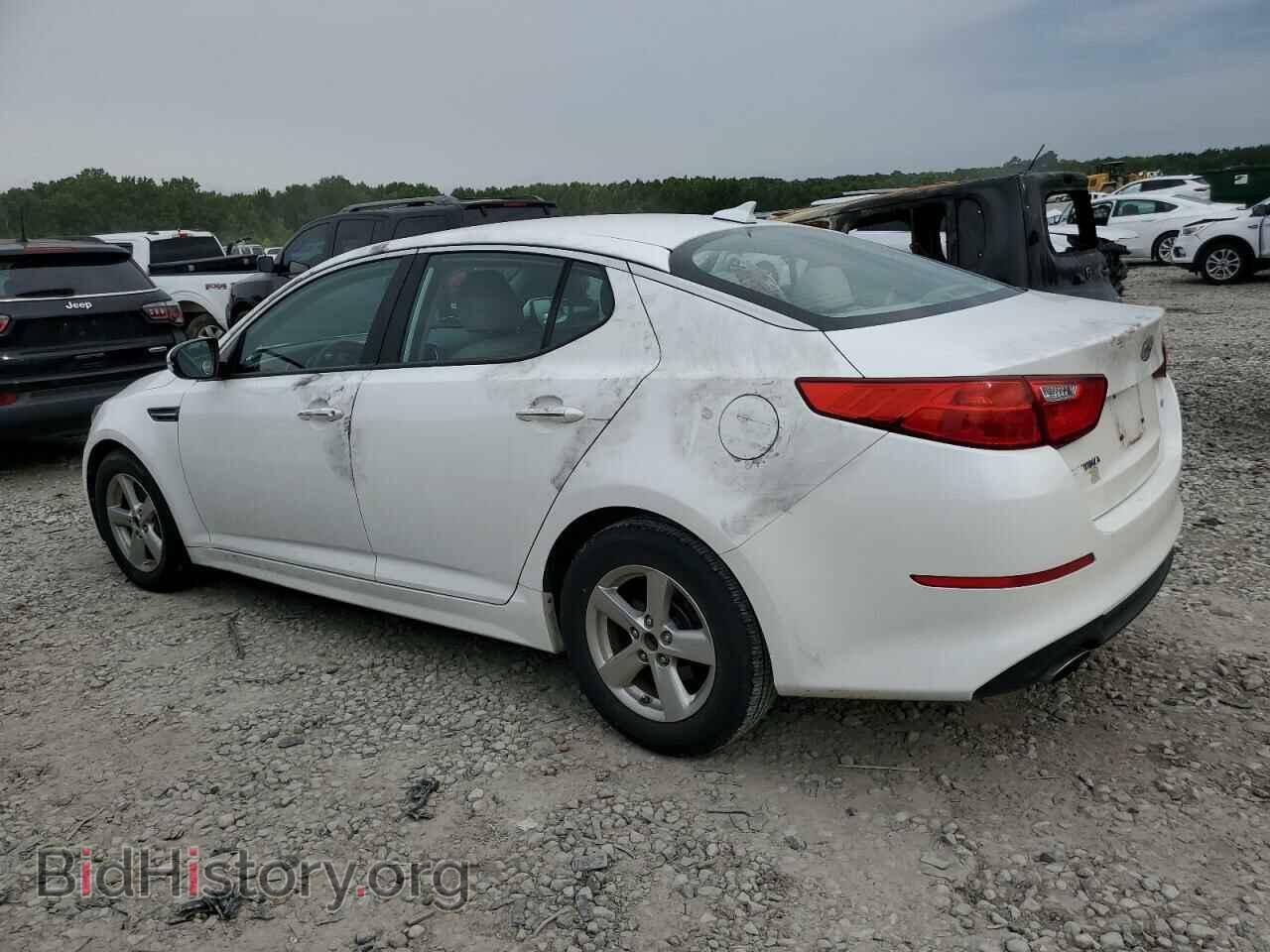 2015 KIA OPTIMA - VIN: KNAGM4A77F5568809 - Фото 2