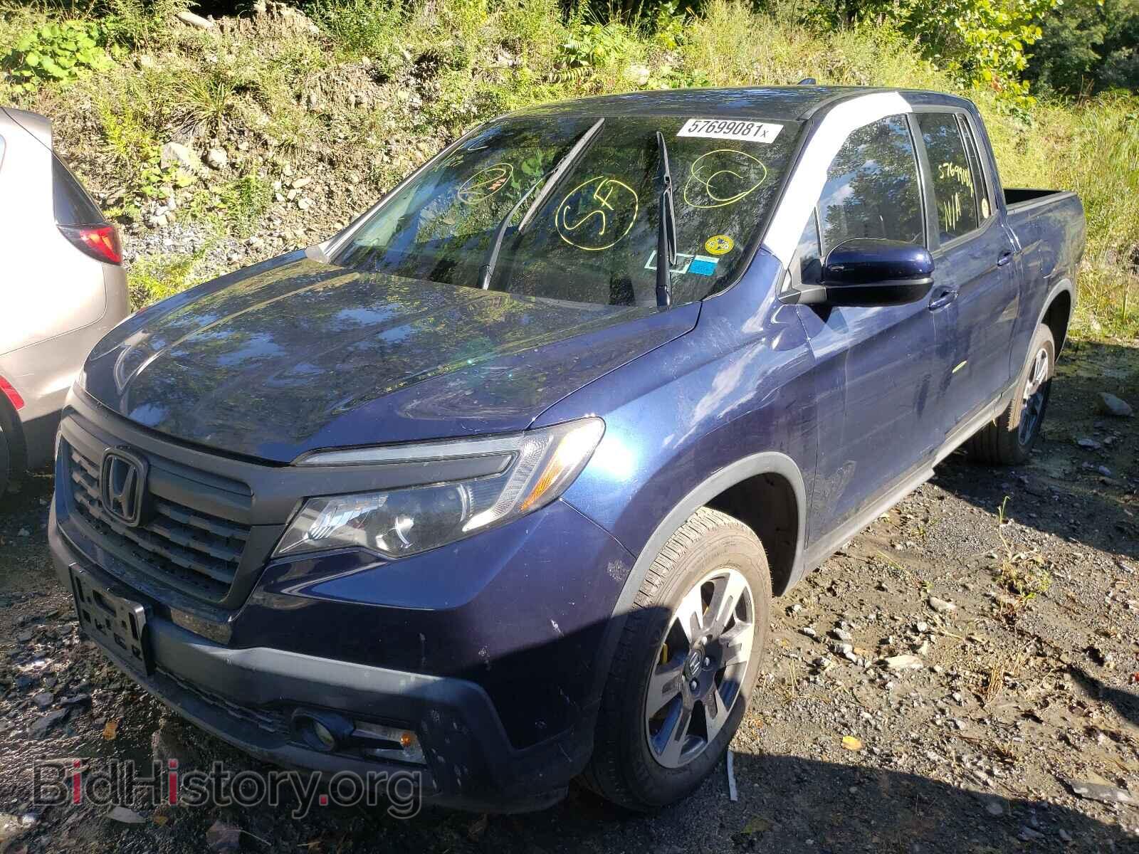 2017 HONDA RIDGELINE - VIN: 5FPYK3F54HB004672 - Фото 2