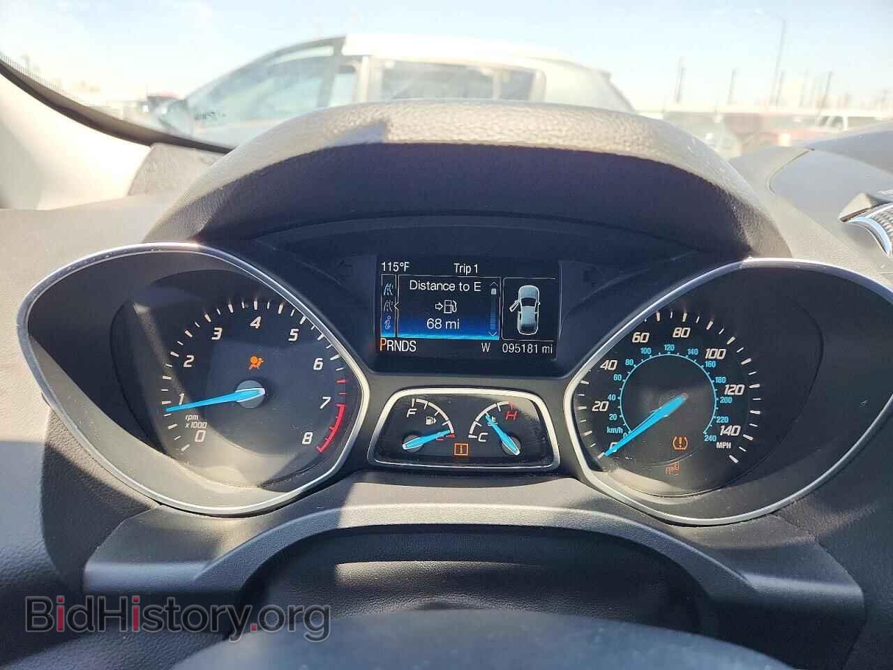 2014 FORD ESCAPE - VIN: 1FMCU0JX7EUC29168 - Фото 9