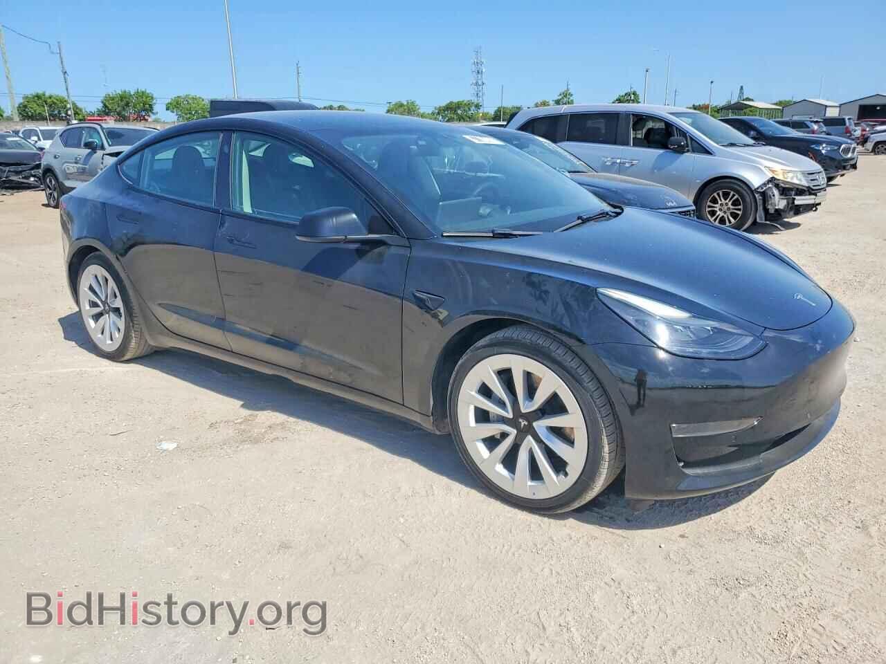2022 TESLA MODEL 3 - VIN: 5YJ3E1EA6NF372439 - Photo 4