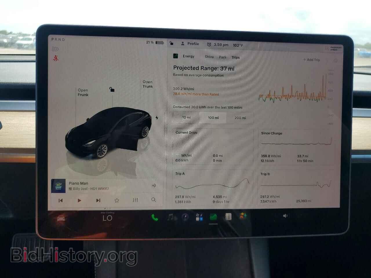 2022 TESLA MODEL 3 - VIN: 5YJ3E1EA6NF372439 - Photo 9