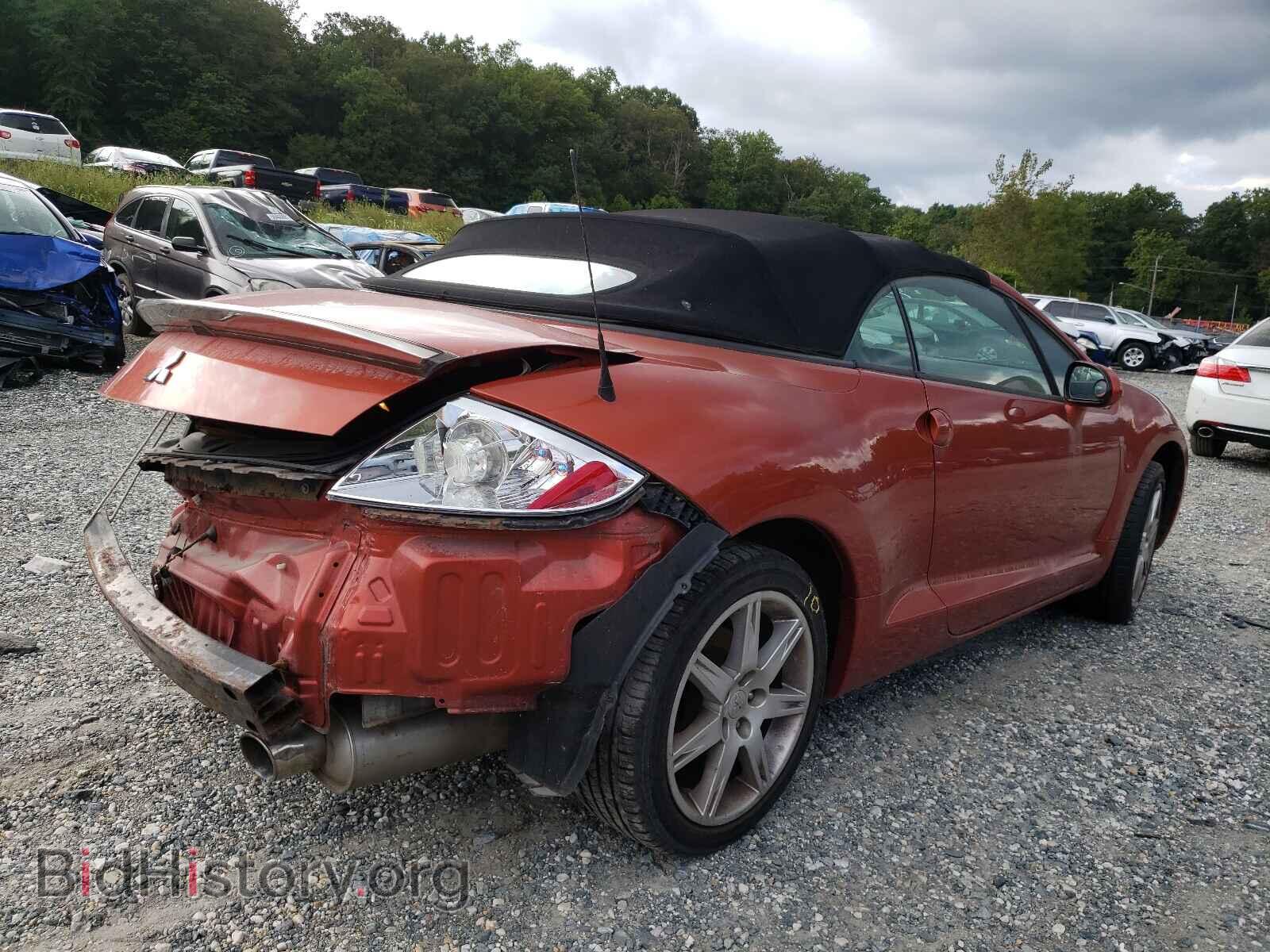 2007 MITSUBISHI ECLIPSE - VIN: 4A3AL35T97E017292 - Фото 4