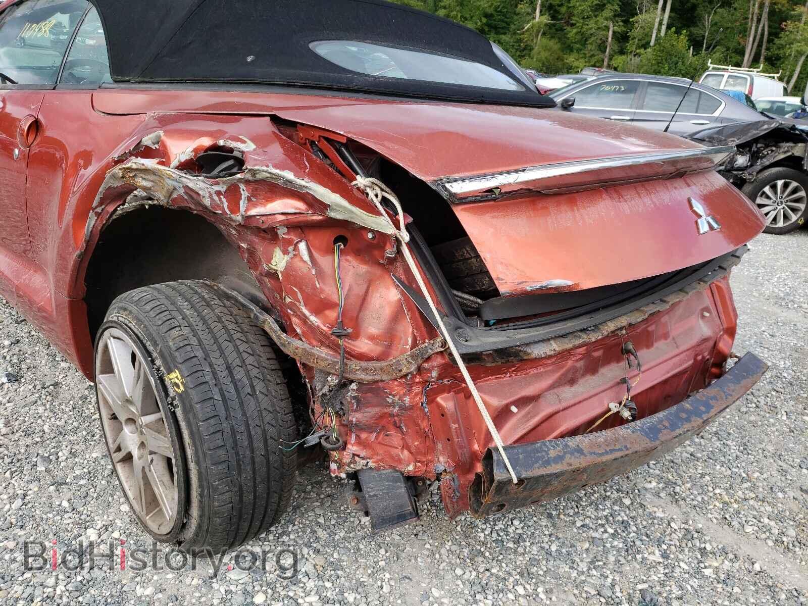 2007 MITSUBISHI ECLIPSE - VIN: 4A3AL35T97E017292 - Фото 9