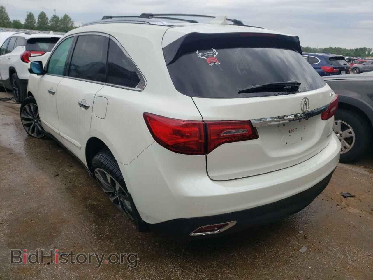 2014 ACURA MDX - VIN: 5FRYD4H45EB014036 - Фото 2