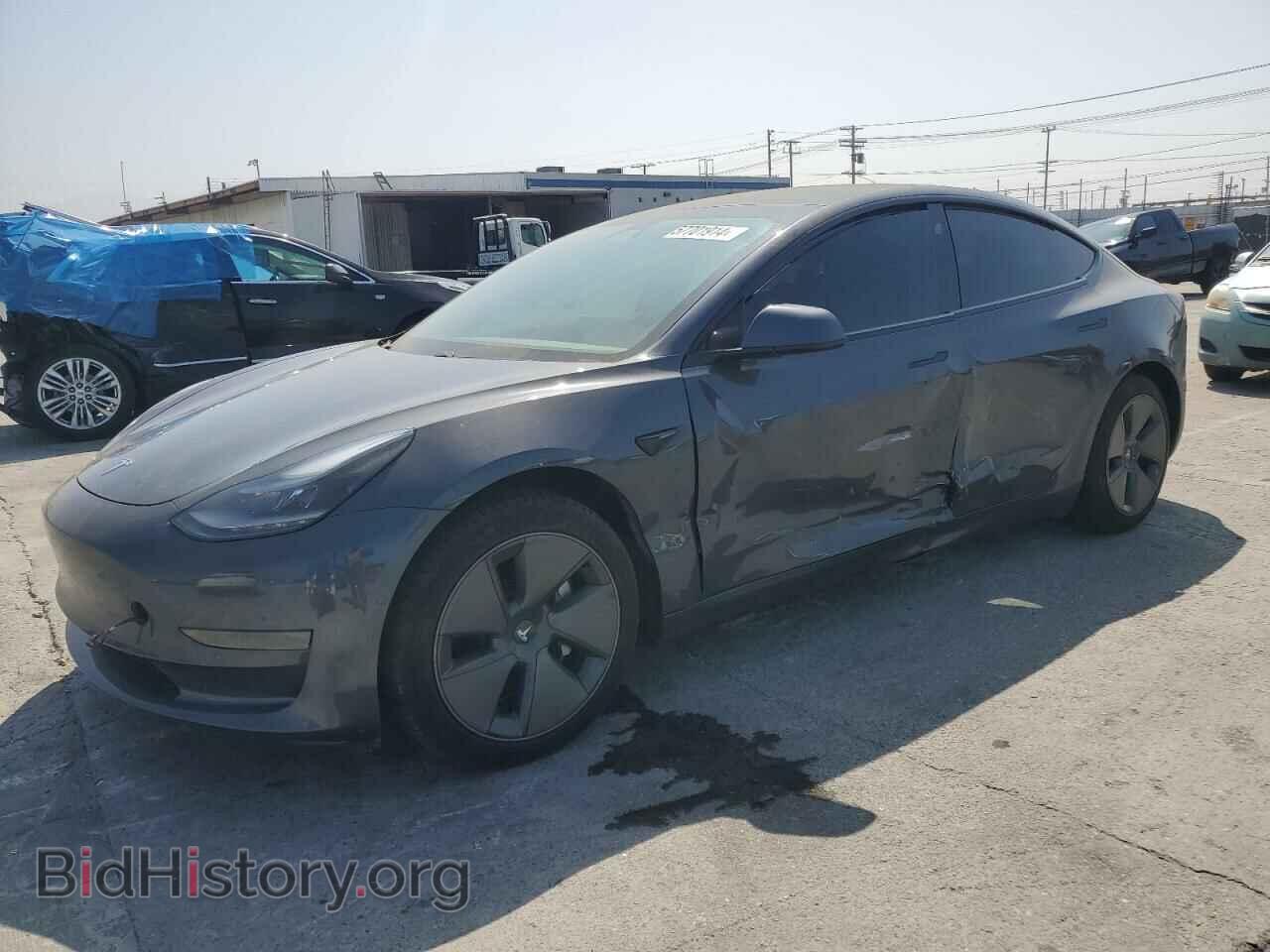 Photo 5YJ3E1EA2MF065803 - TESLA MODEL 3 2021