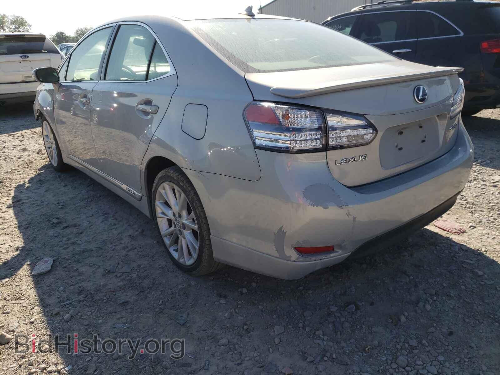 2010 LEXUS HS - VIN: JTHBB1BA4A2004183 - Photo 3