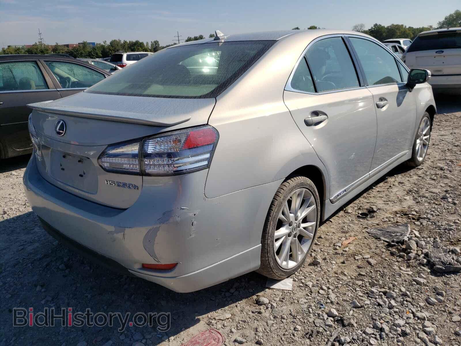 2010 LEXUS HS - VIN: JTHBB1BA4A2004183 - Photo 4