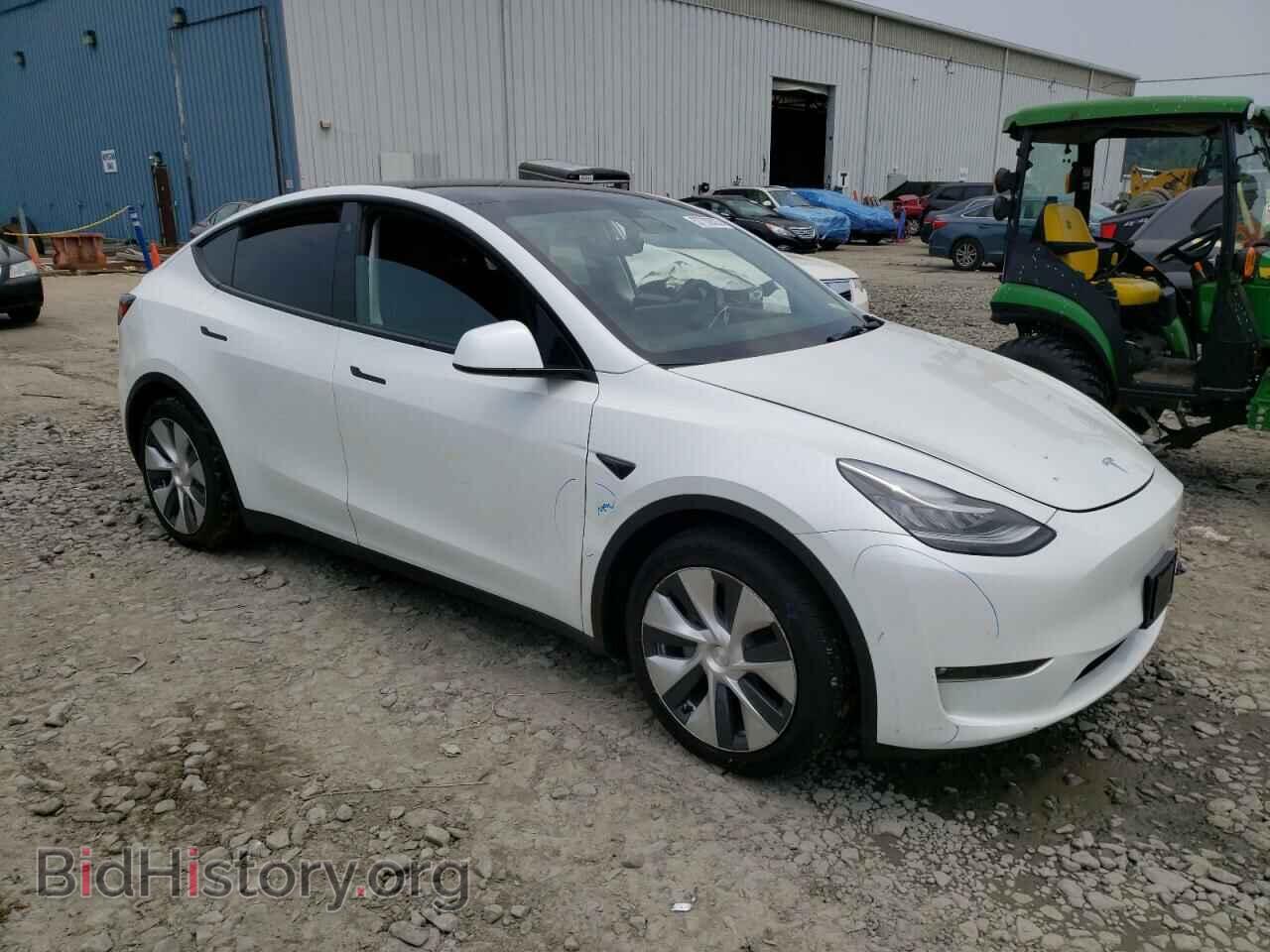 2021 TESLA MODEL Y - VIN: 5YJYGAEE2MF191260 - Photo 4