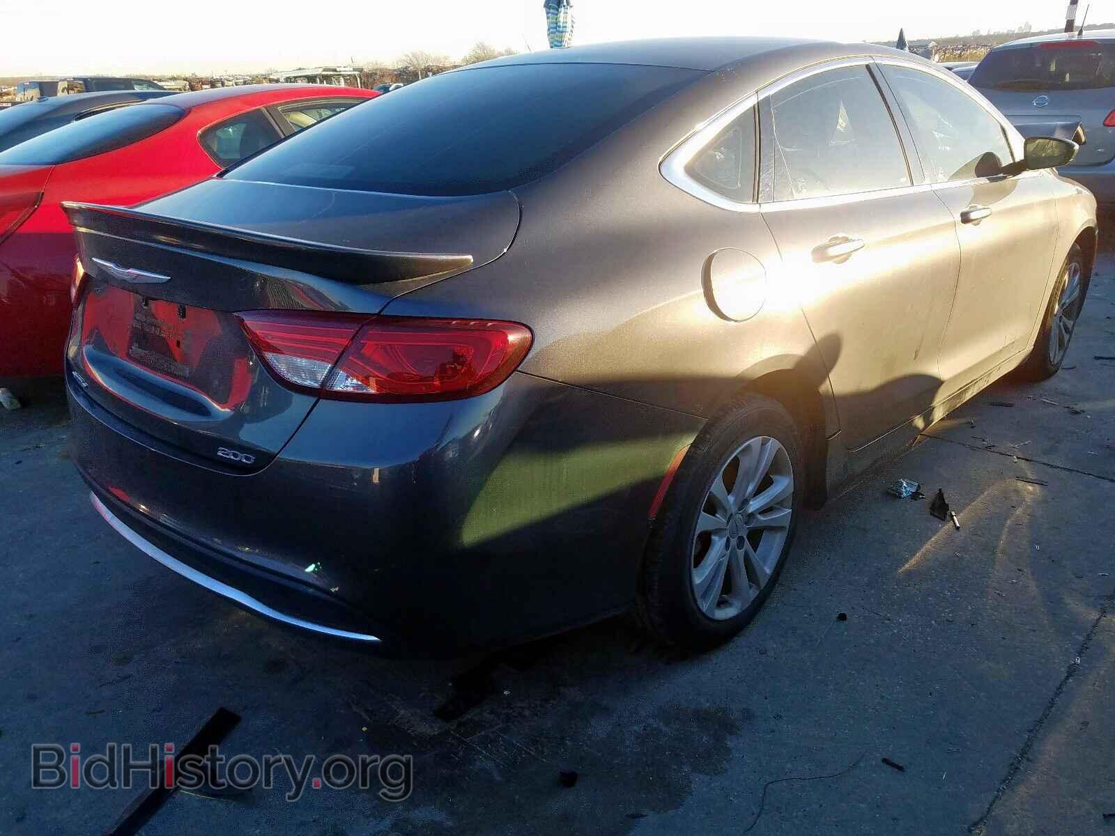 2015 CHRYSLER 200 - VIN: 1C3CCCAB2FN652429 - Photo 4