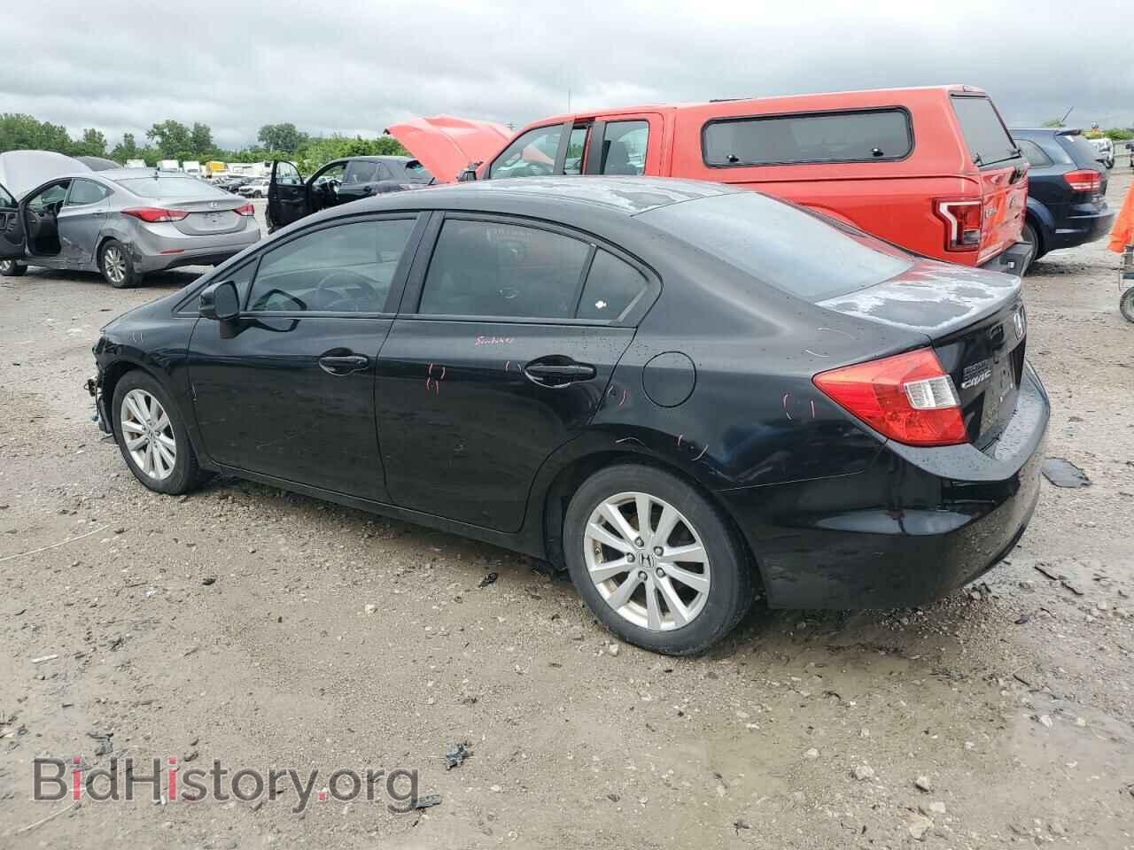 2012 HONDA CIVIC - VIN: 2HGFB2F87CH612968 - Фото 2
