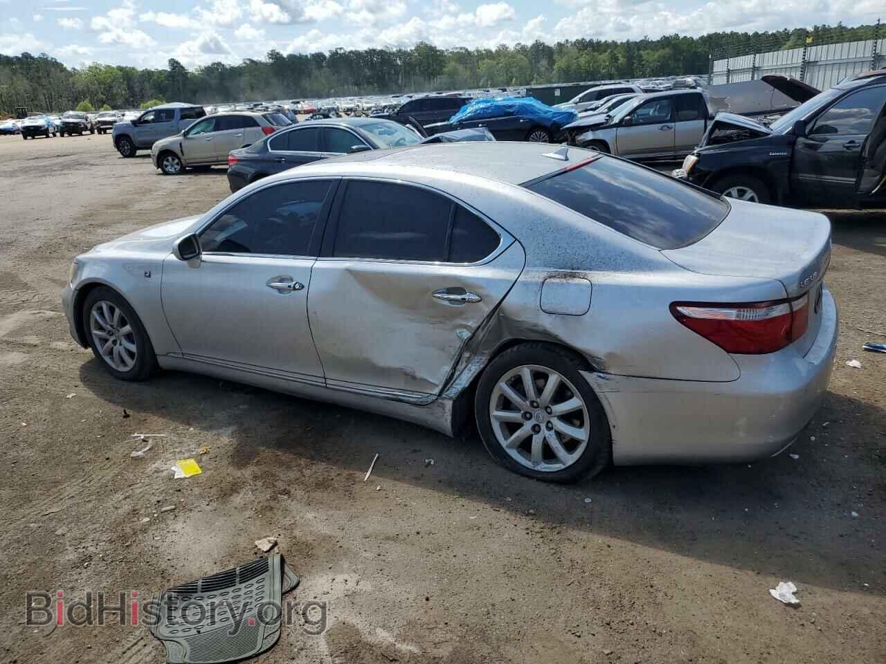 2007 LEXUS LS460 - VIN: JTHBL46F375019608 - Фото 2