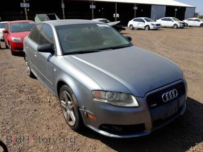 2008 Audi A4 A4 2.0T QU, серебристый — VIN WAUDF78E98A028486, Copart