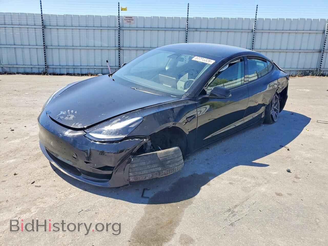 Photo 5YJ3E1EB4MF054570 - TESLA MODEL 3 2021