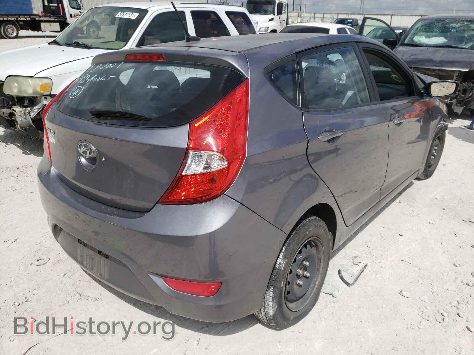 2014 HYUNDAI ACCENT - VIN: KMHCT5AE1EU155535 - Фото 4