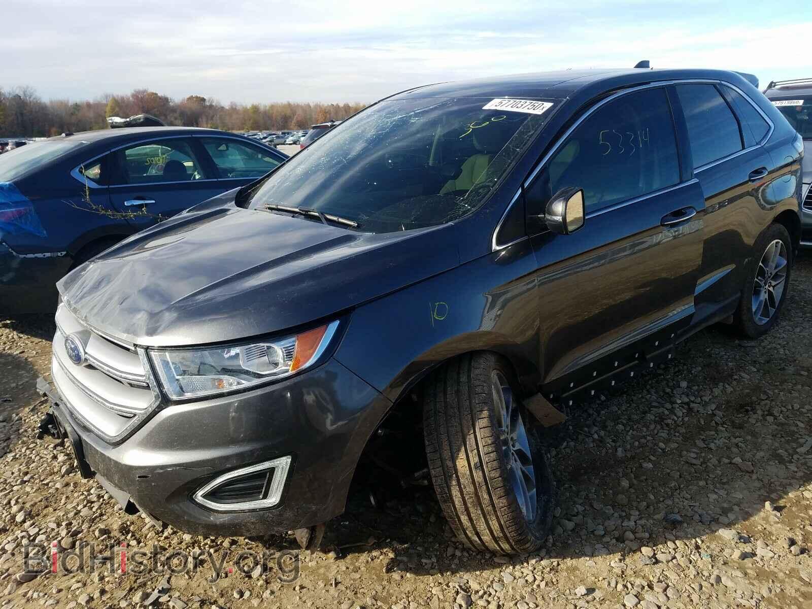 2017 FORD EDGE - VIN: 2FMPK3K83HBB58738 - Фото 2