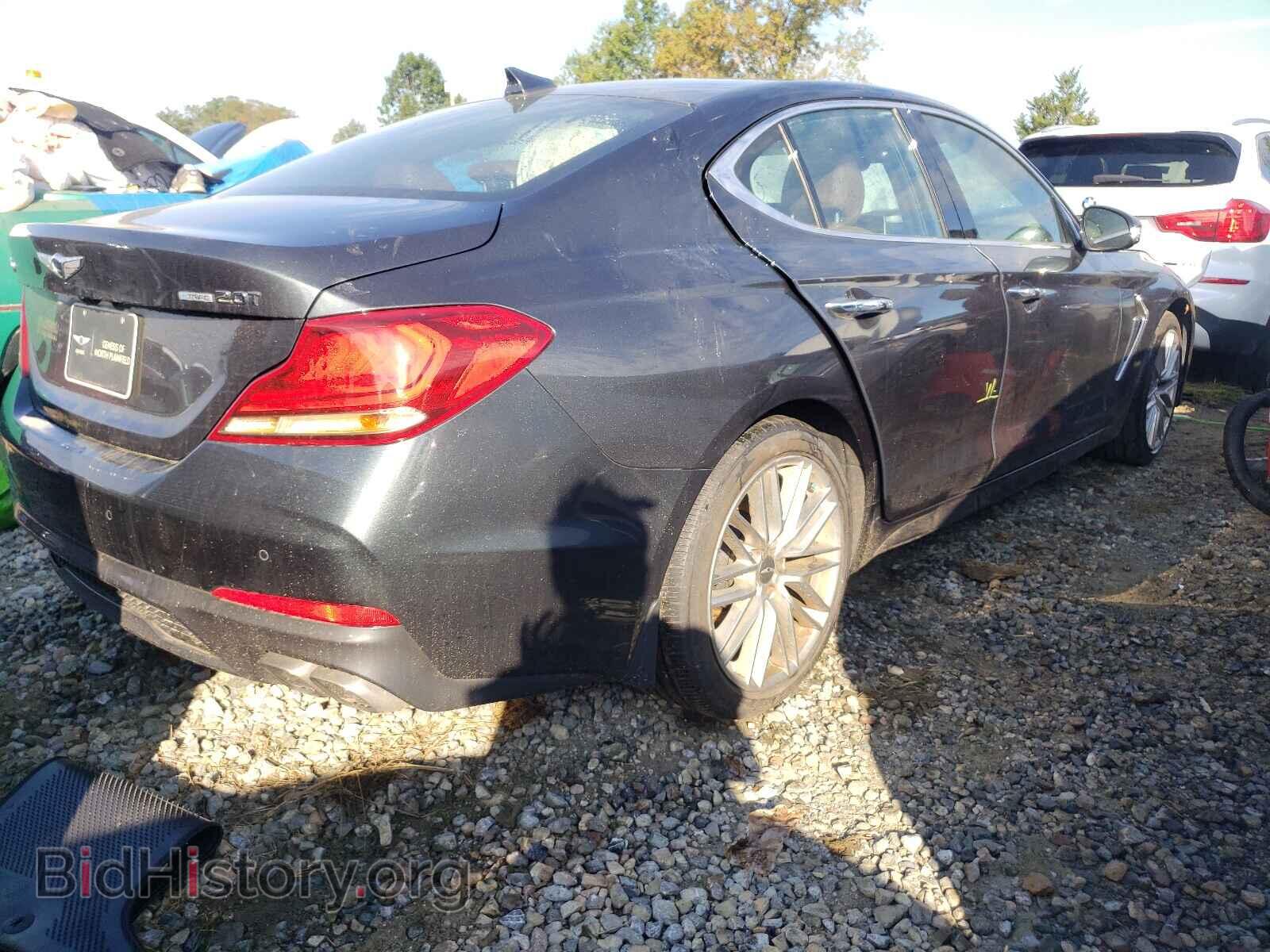 2020 GENESIS G70 - VIN: KMTG34LA8LU046529 - Фото 4