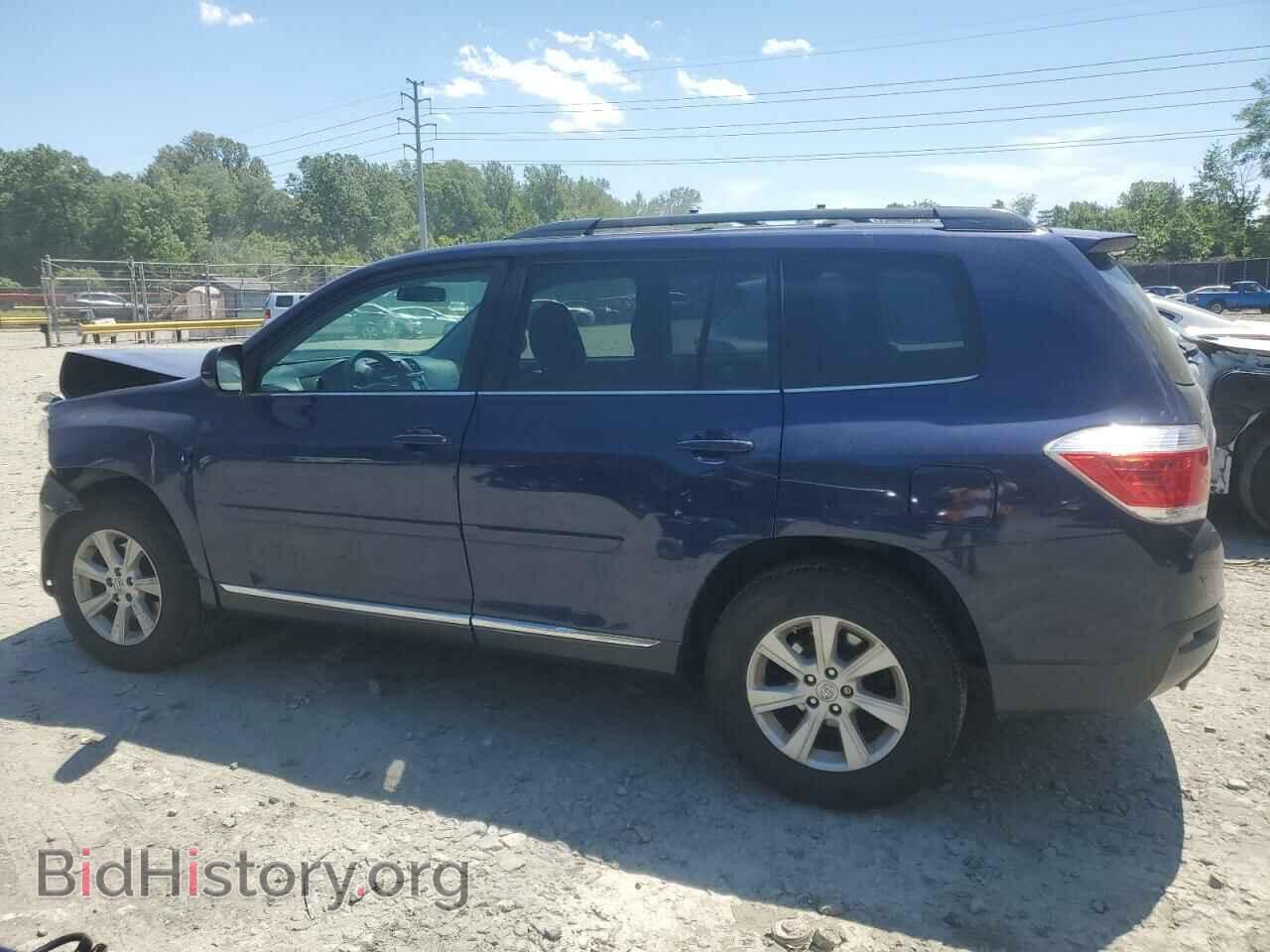 2013 TOYOTA HIGHLANDER - VIN: 5TDBK3EH8DS239592 - Фото 2