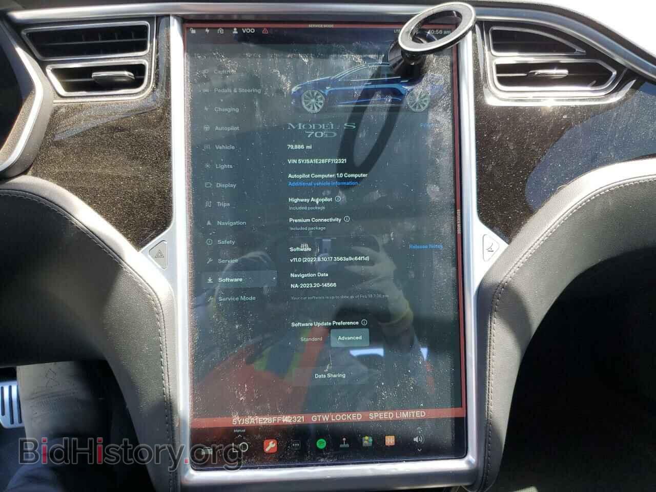 2015 TESLA MODEL S - VIN: 5YJSA1E28FF112321 - Photo 9