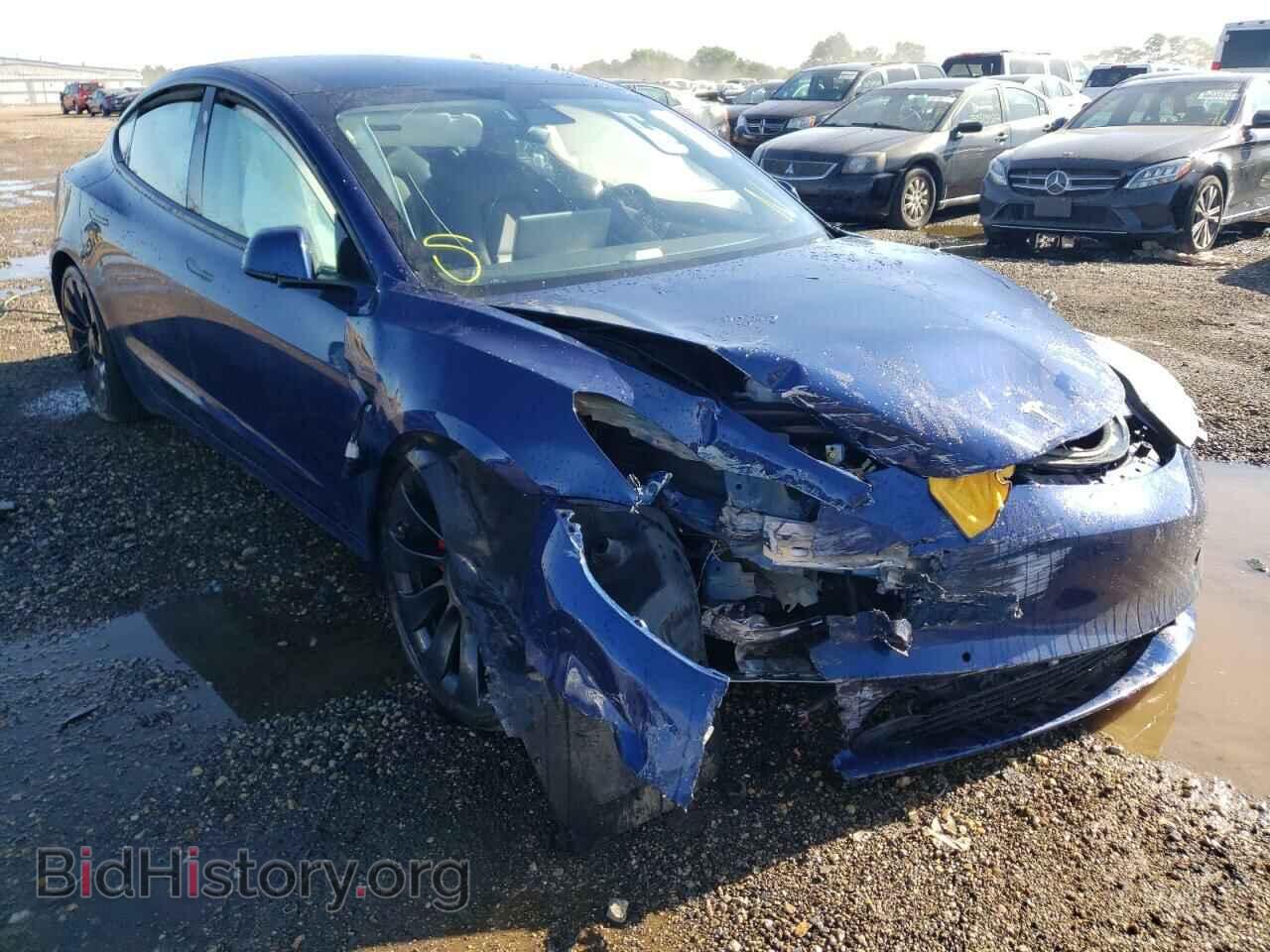 Photo 5YJ3E1EC4MF064931 - TESLA MODEL 3 2021